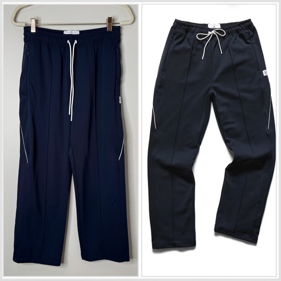 Reigning Champ Navy Blue Stretch Twill Drawstring Track Pant Size XS - Picture 1 of 13